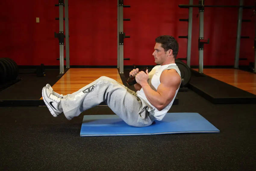 Plate Twist exercise