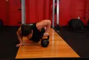 Plyo Kettlebell Pushups exercise