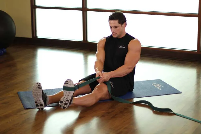 Posterior Tibialis Stretch exercise