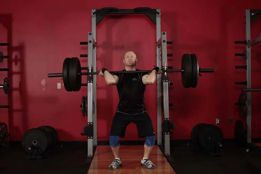 Power Jerk — end position