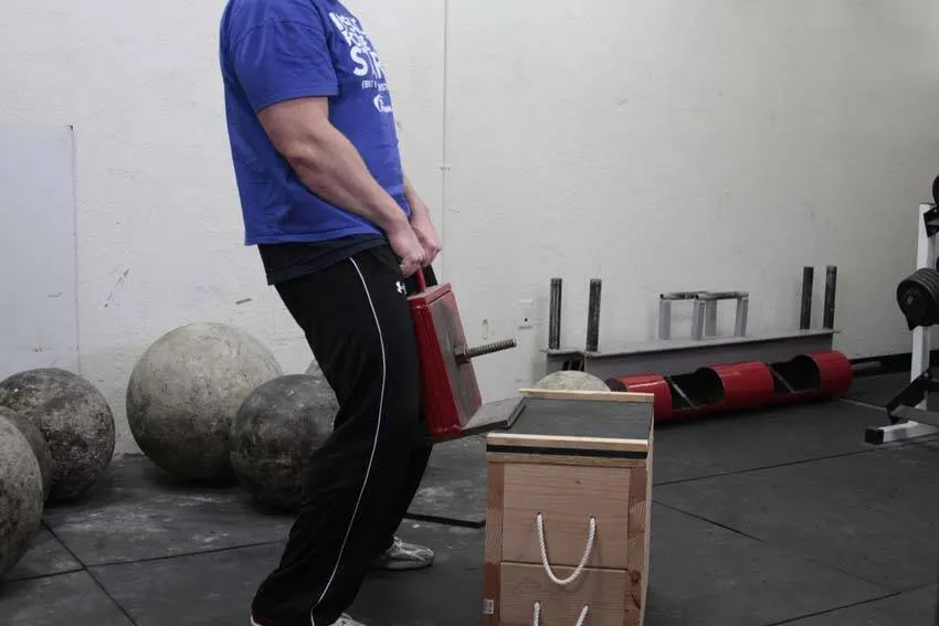 Power Stairs — end position