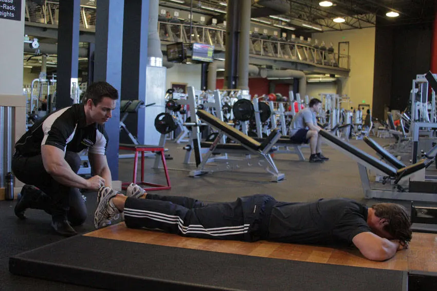 Prone Manual Hamstring exercise
