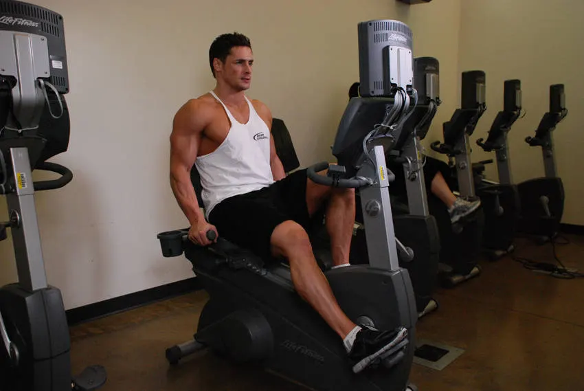 Recumbent Bike exercise