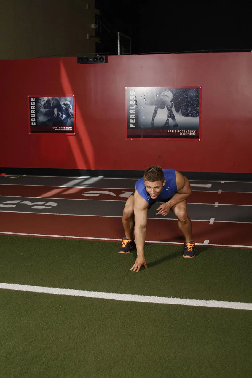 Return Push from Stance exercise