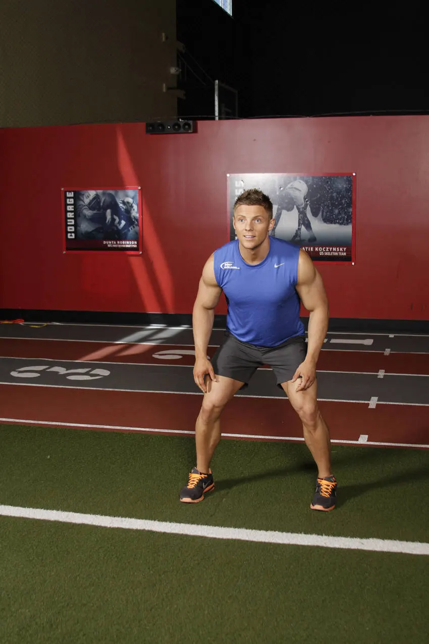 Return Push from Stance — end position