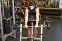 Reverse Barbell Preacher Curls exercise