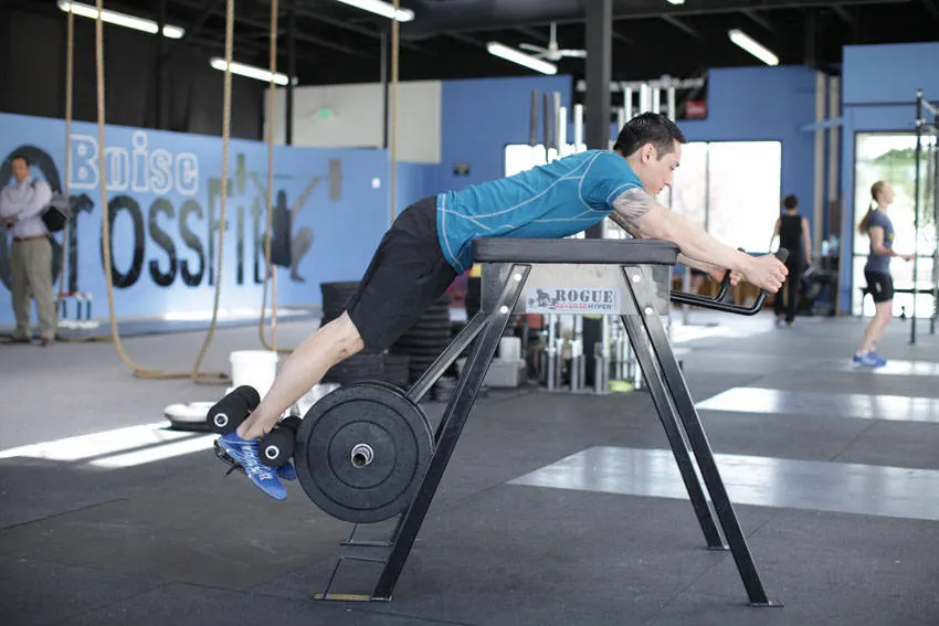 Reverse Hyperextension — end position