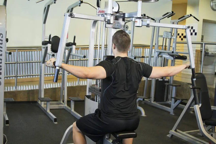 Reverse Machine Flyes — end position