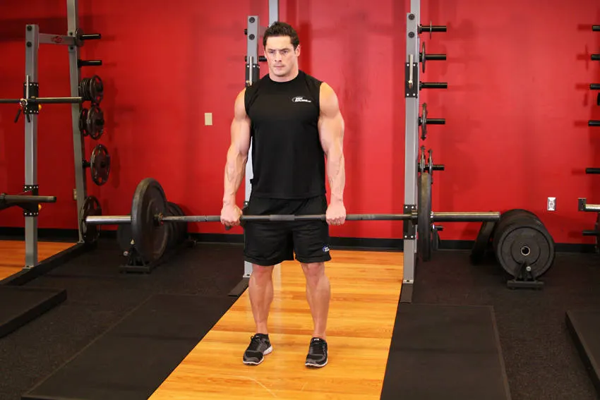Romanian Deadlift — end position