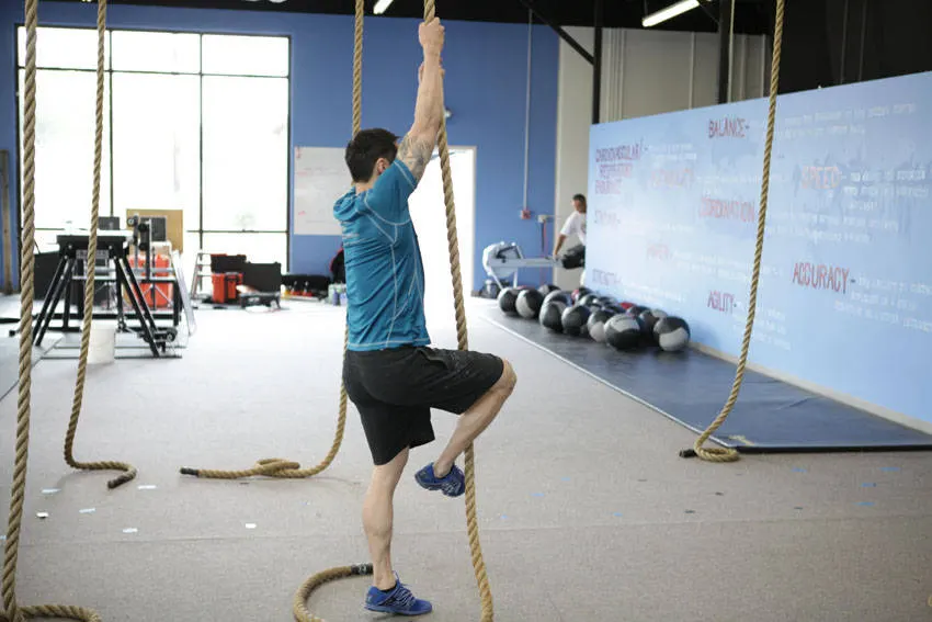 Rope Climb exercise