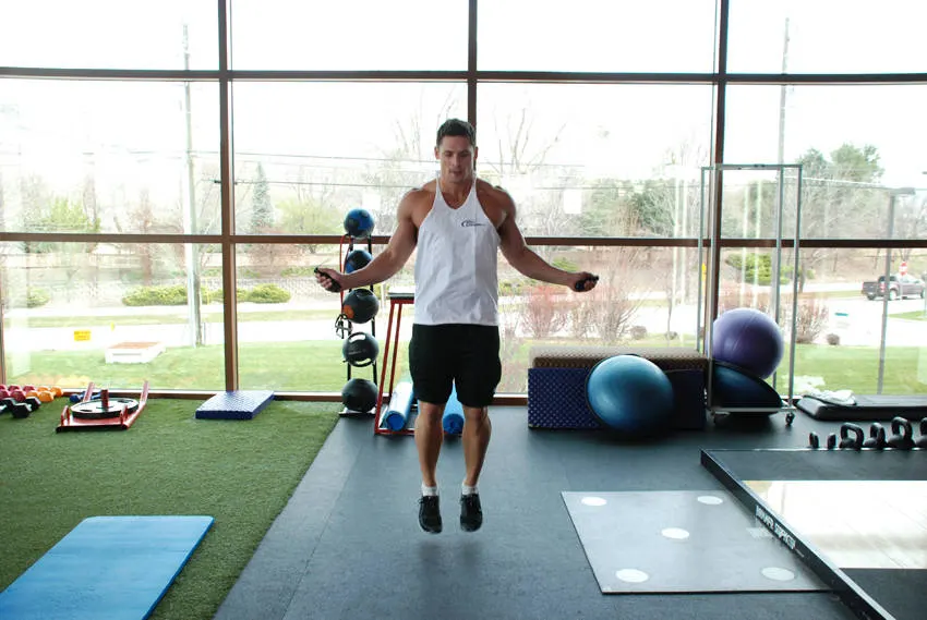 Rope Jumping — end position