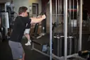 Rope Straight-Arm Pulldown exercise