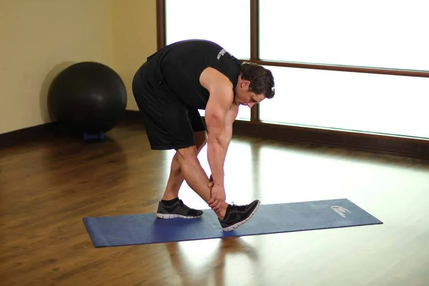 Runner's Stretch — end position