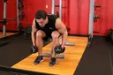 Seated Bent-Over Rear Delt Raise exercise