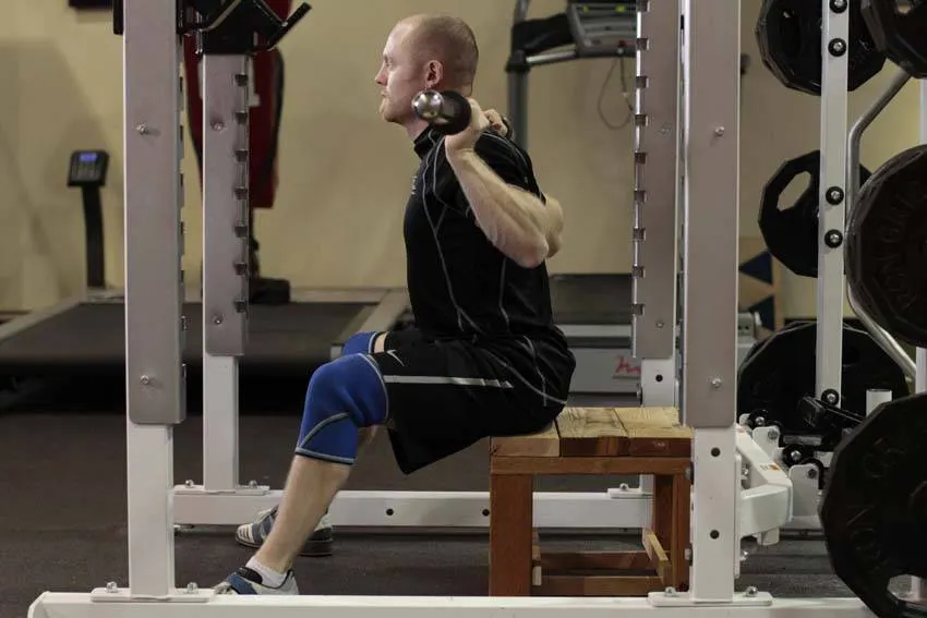 Seated Good Mornings exercise