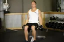 Seated Side Lateral Raise exercise