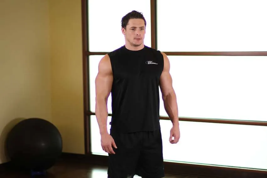 Shoulder Raise — starting position
