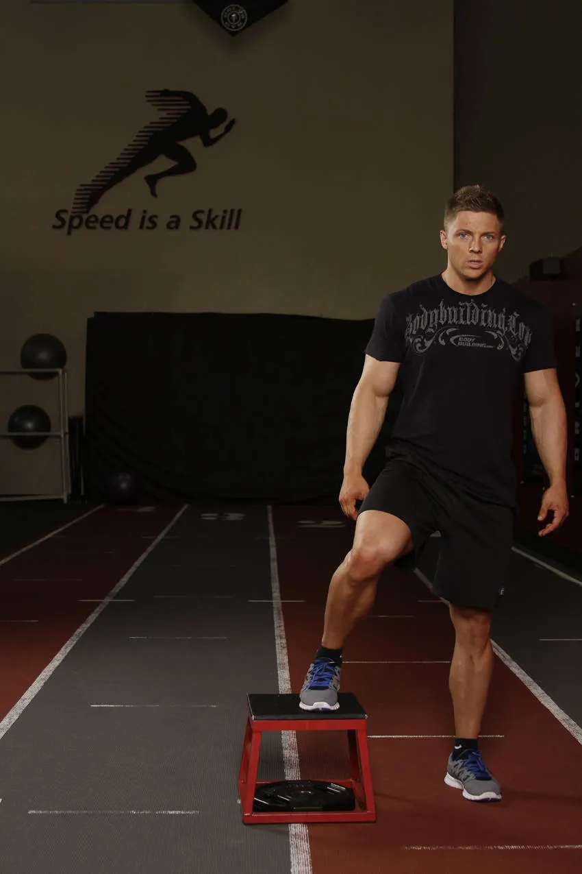 Side to Side Box Shuffle exercise