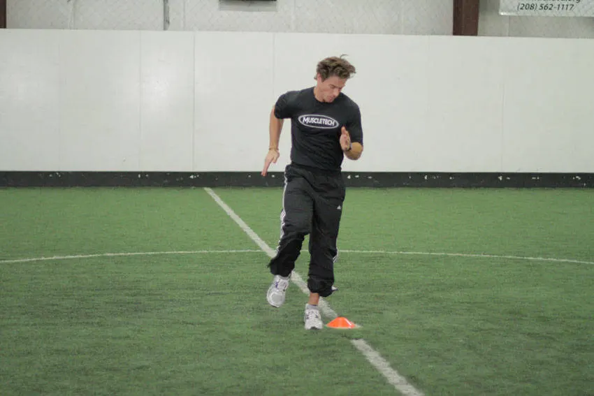 Single-Cone Sprint Drill exercise