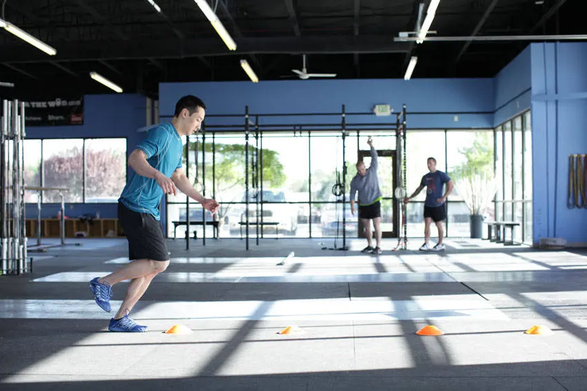 Single-Leg Hop Progression exercise