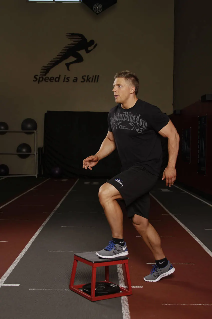 Single Leg Push-off exercise