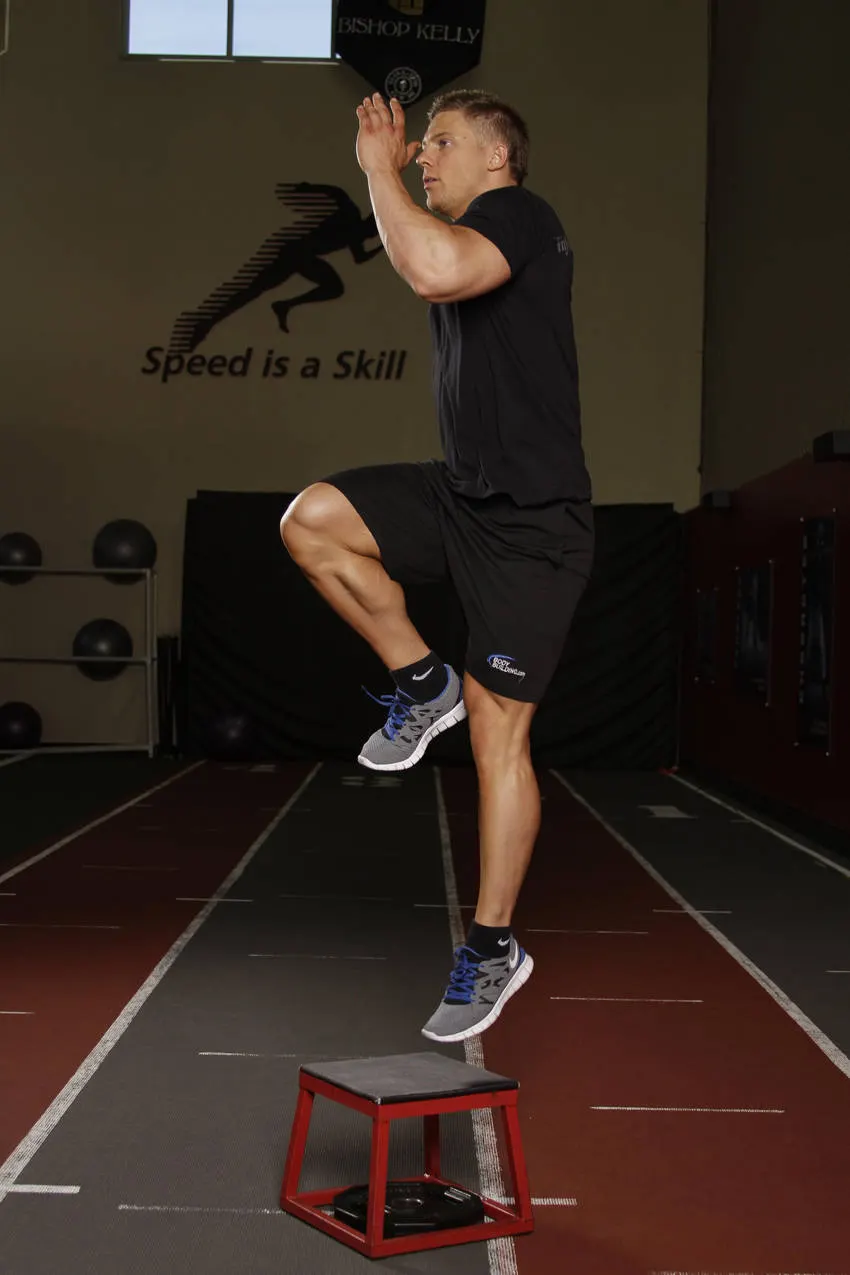 Single Leg Push-off — end position