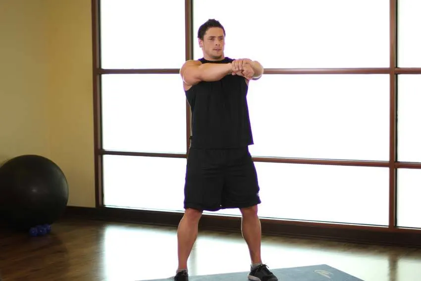Sit Squats — starting position