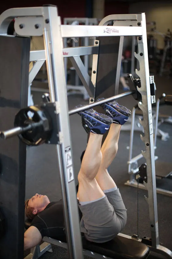 Smith Machine Hip Raise exercise