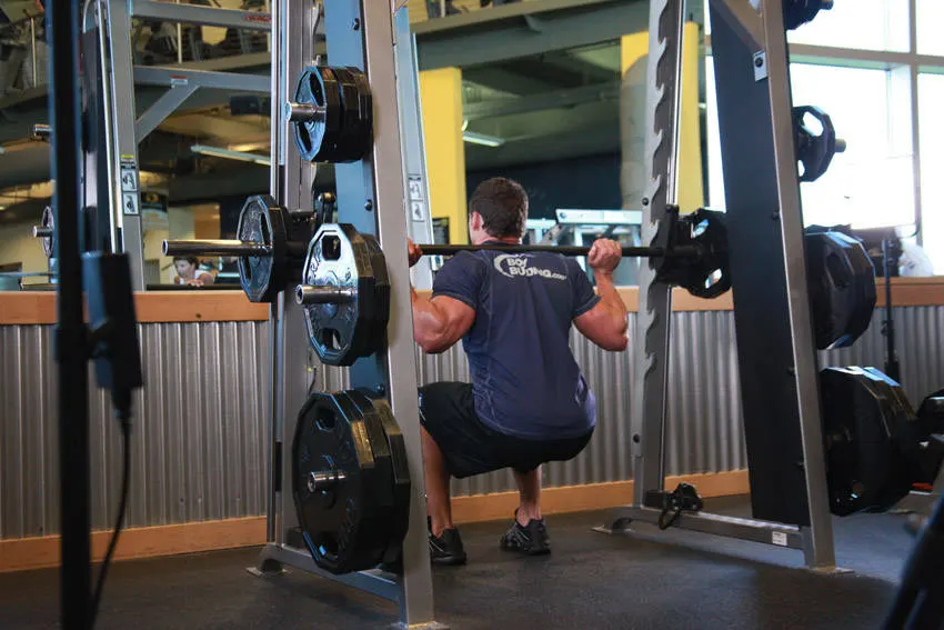Smith Machine Squat exercise