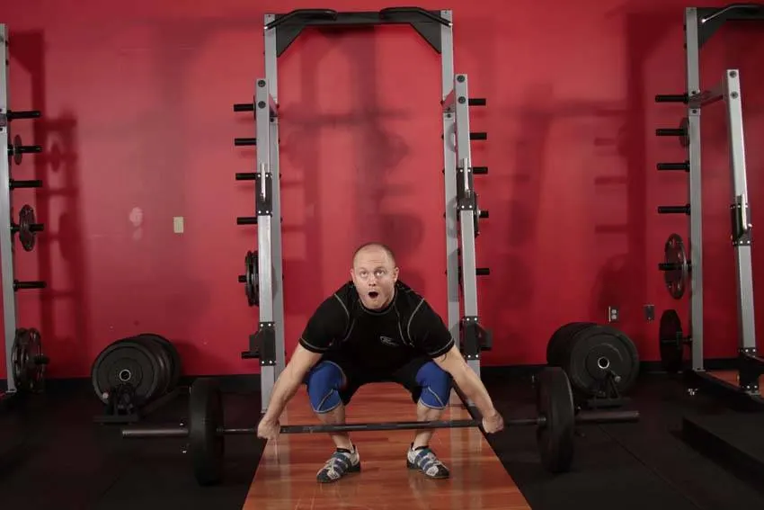 Snatch — starting position