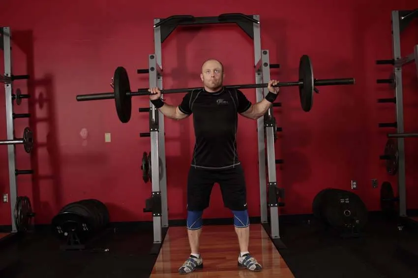 Snatch Balance — starting position