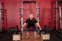 Snatch from Blocks exercise