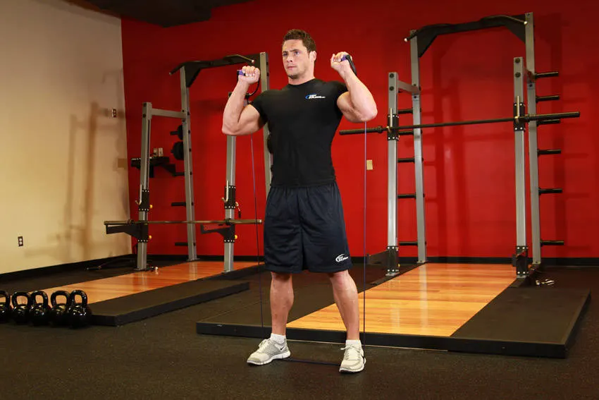 Squats - With Bands exercise