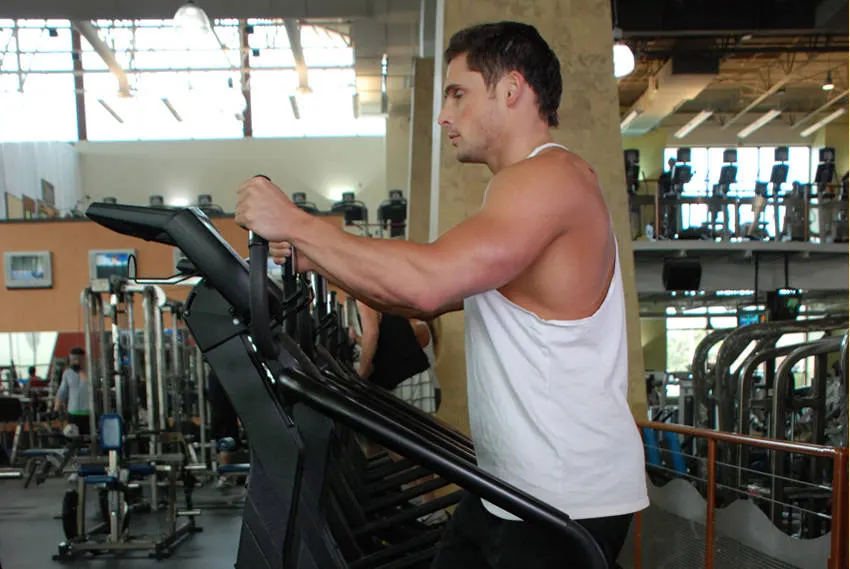 Stairmaster — end position