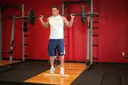 Standing Barbell Calf Raise exercise