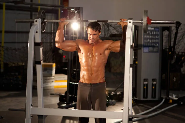Standing Bradford Press — end position