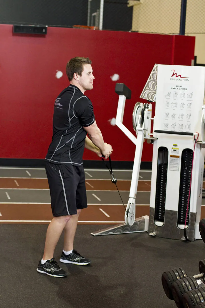 Standing Cable Lift exercise
