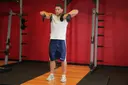 Standing Dumbbell Upright Row exercise