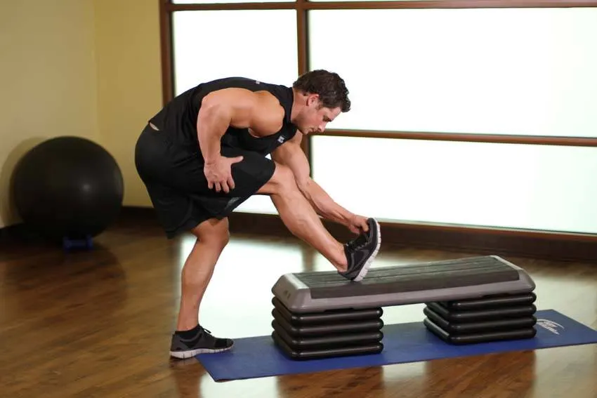 Standing Gastrocnemius Calf Stretch exercise