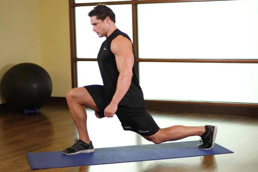 Standing Hip Flexors — end position
