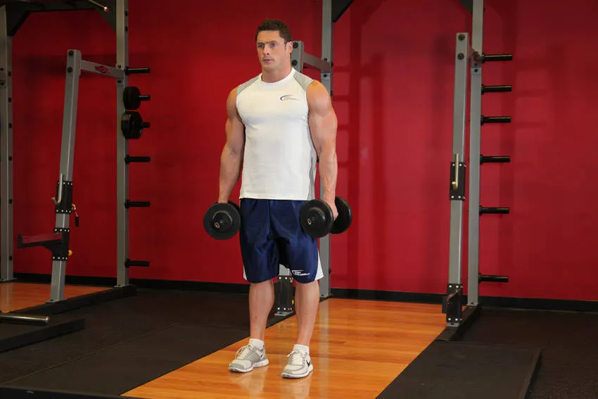Standing Inner-Biceps Curl exercise