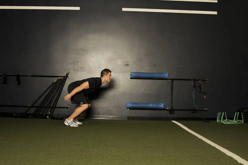 Standing Long Jump — starting position