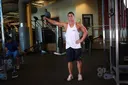 Standing Low-Pulley Deltoid Raise exercise