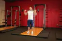 Standing Military Press exercise