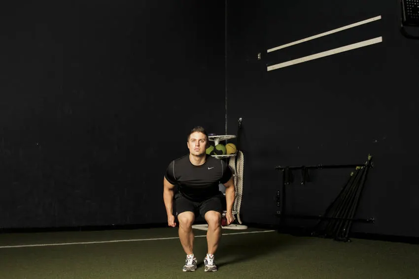 Star Jump — starting position