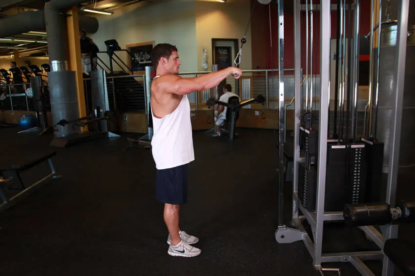 Straight-Arm Pulldown exercise