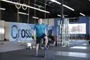 Stride Jump Crossover exercise