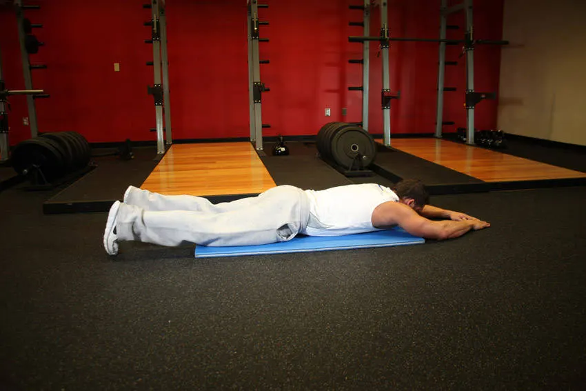 Superman exercise