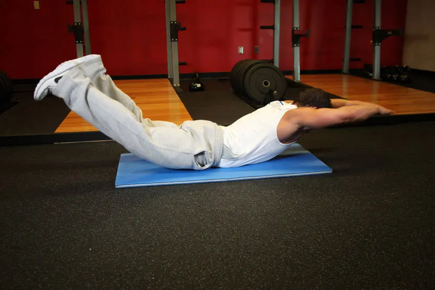 Superman — end position