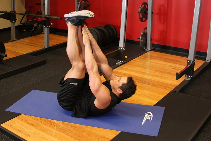 Toe Touchers — end position